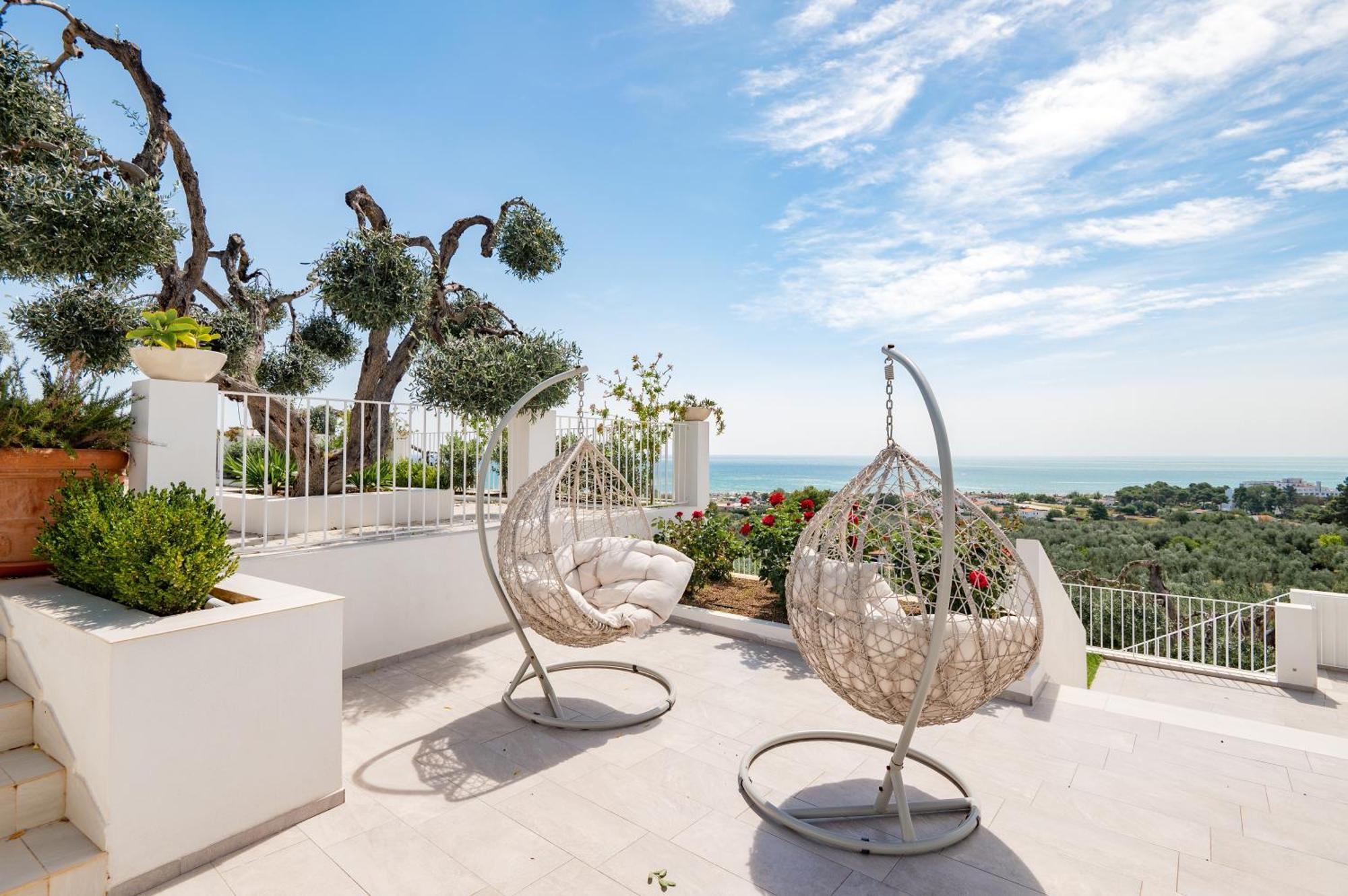 Casaragno Villa Vieste Bagian luar foto