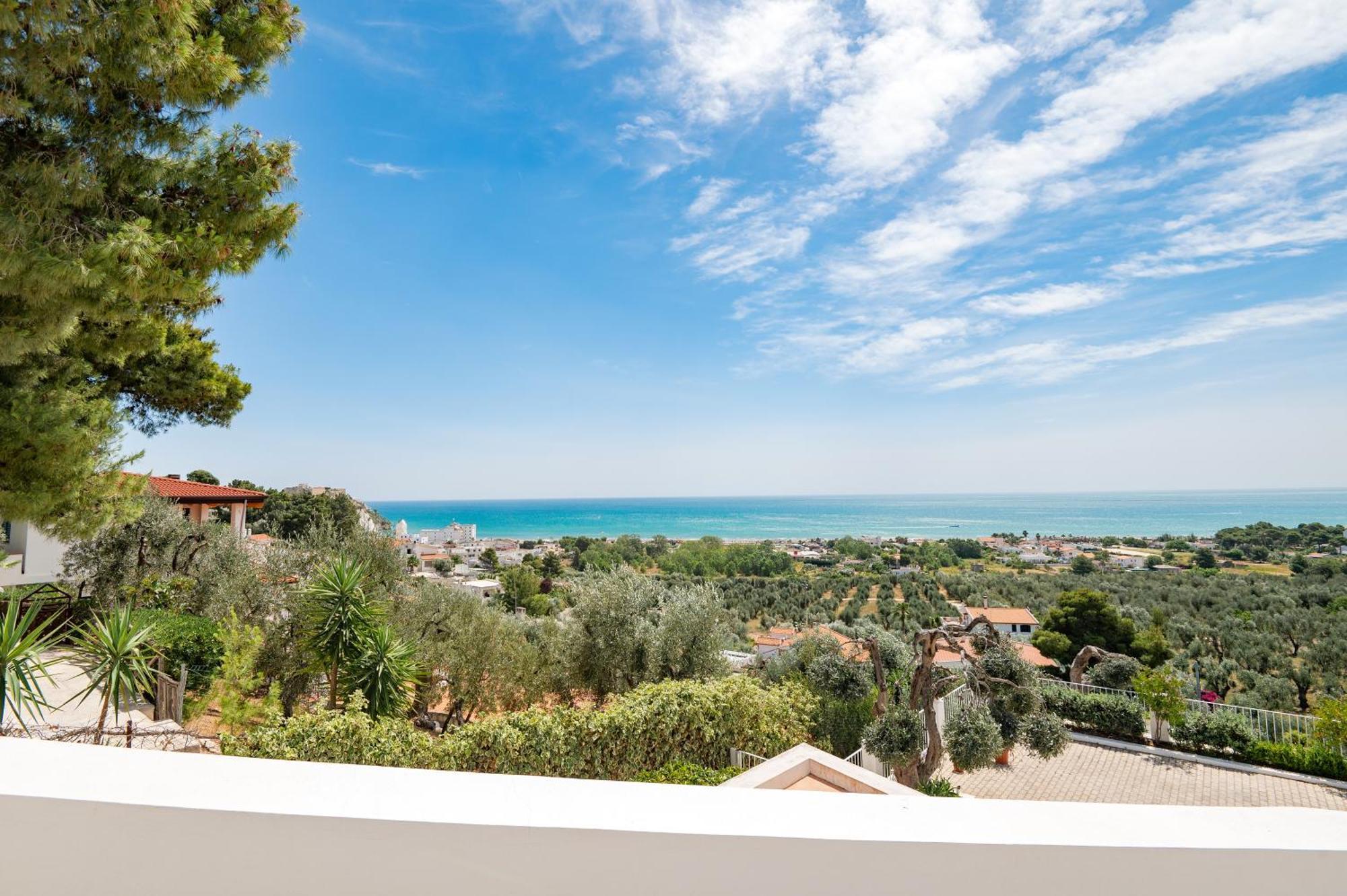 Casaragno Villa Vieste Bagian luar foto