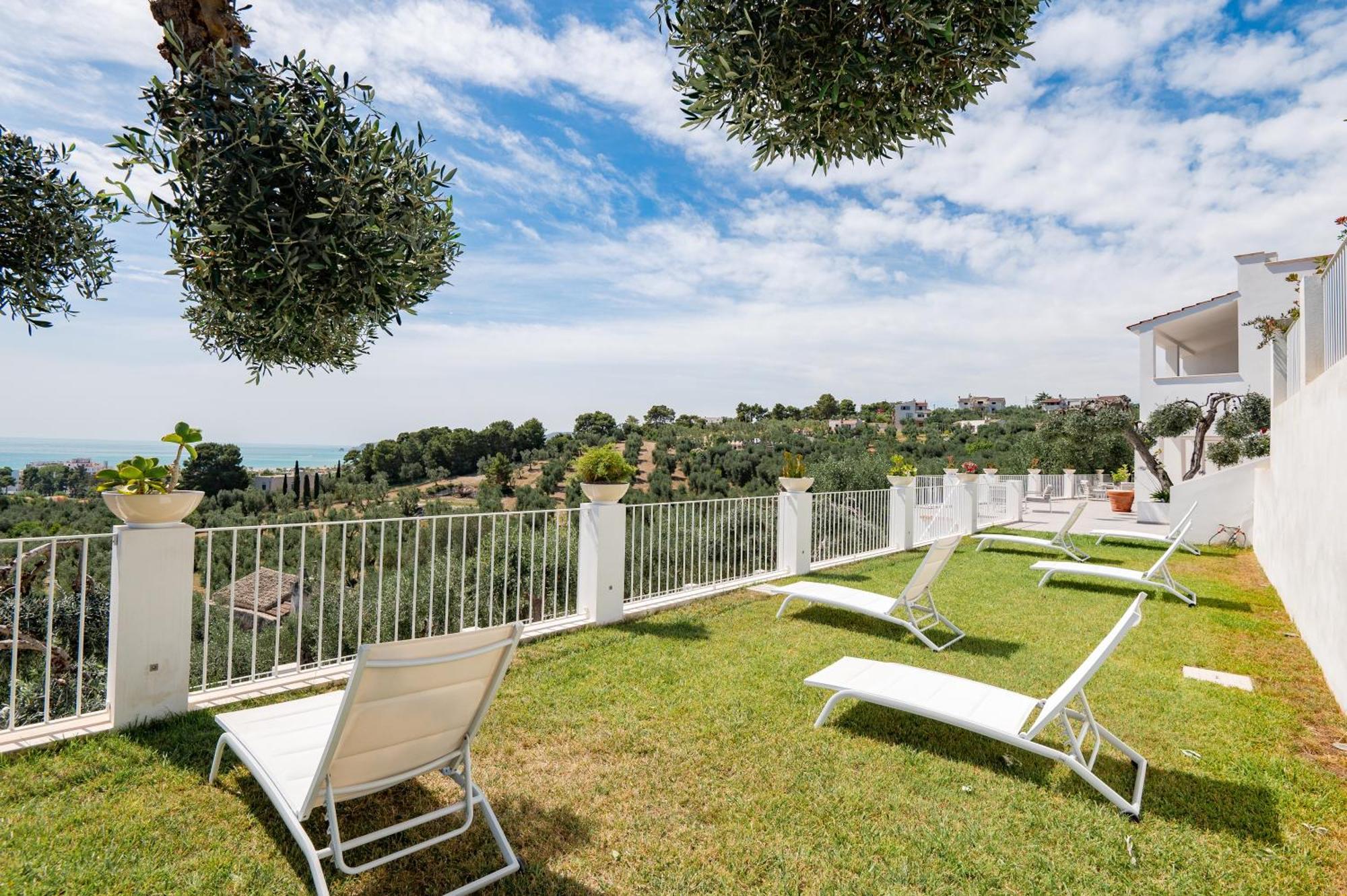 Casaragno Villa Vieste Bagian luar foto