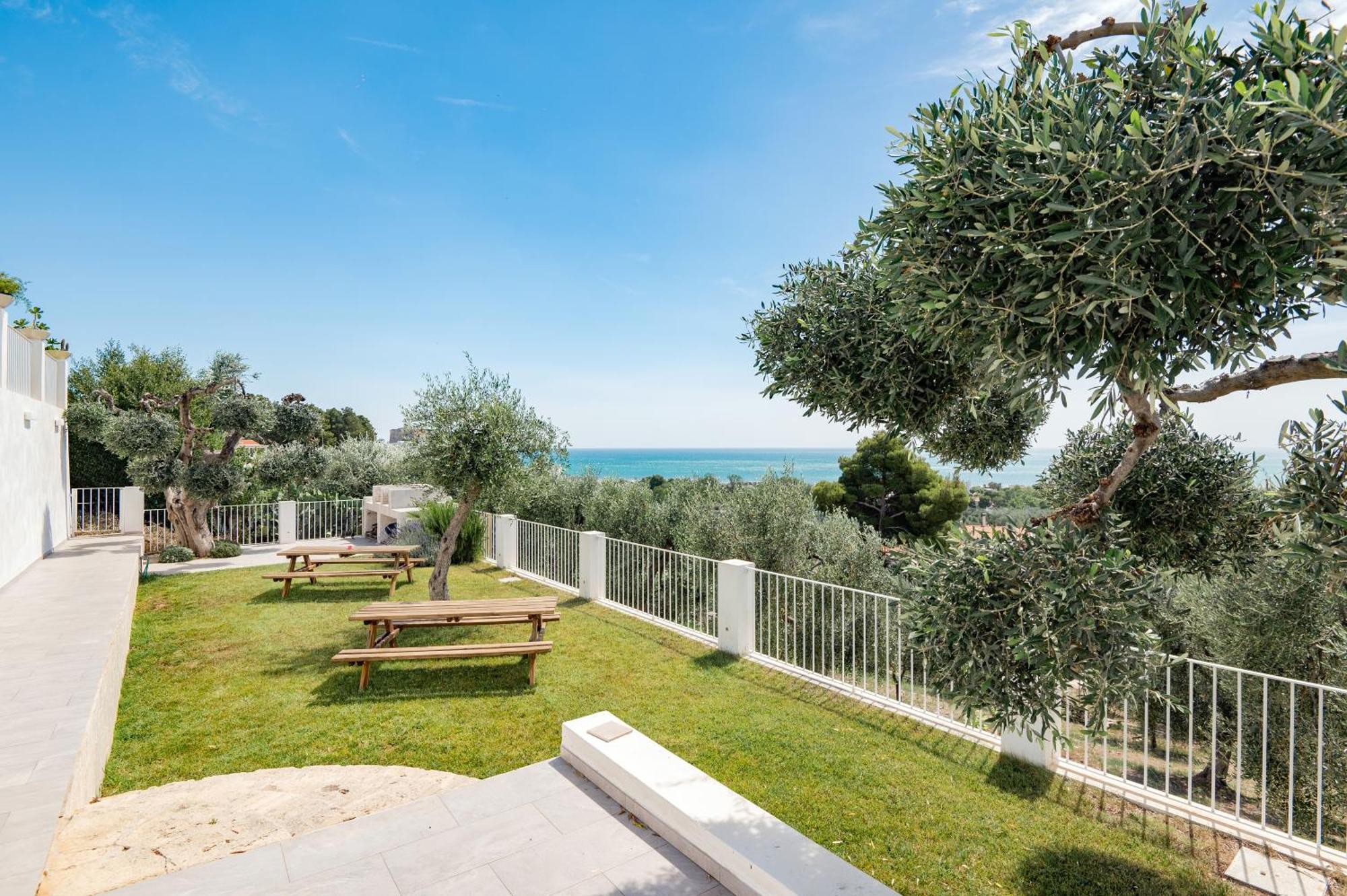 Casaragno Villa Vieste Bagian luar foto