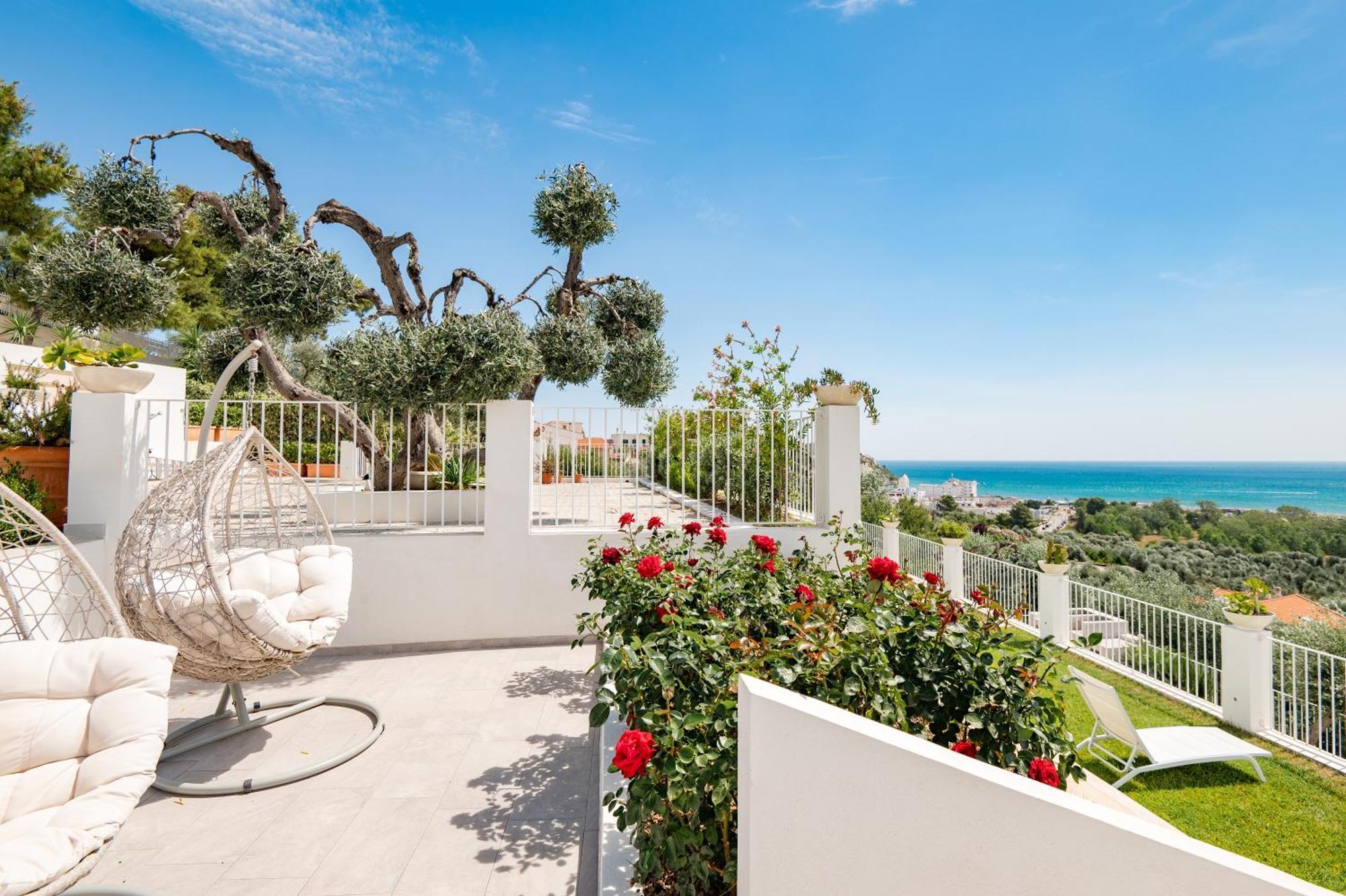 Casaragno Villa Vieste Bagian luar foto