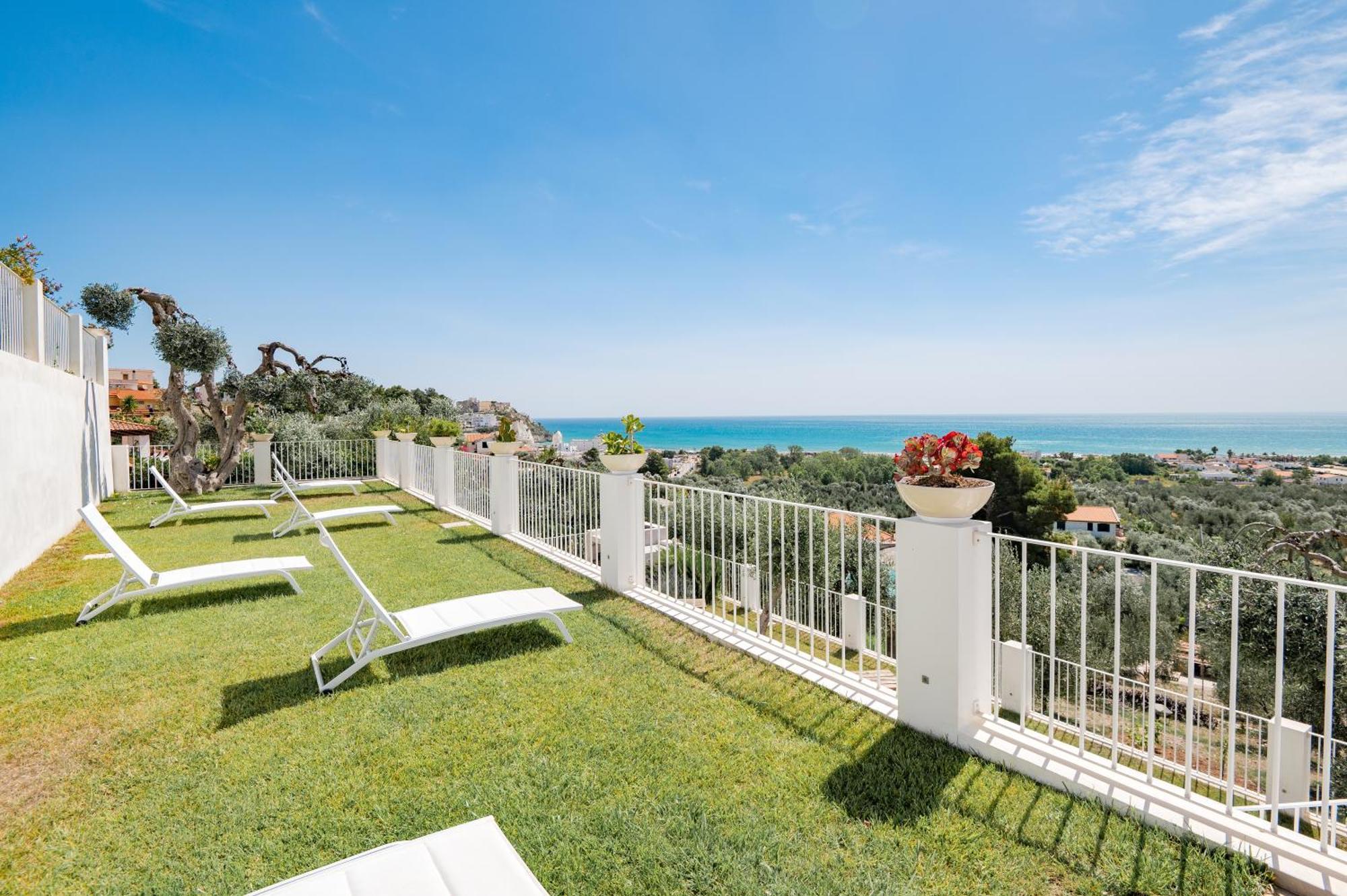 Casaragno Villa Vieste Bagian luar foto