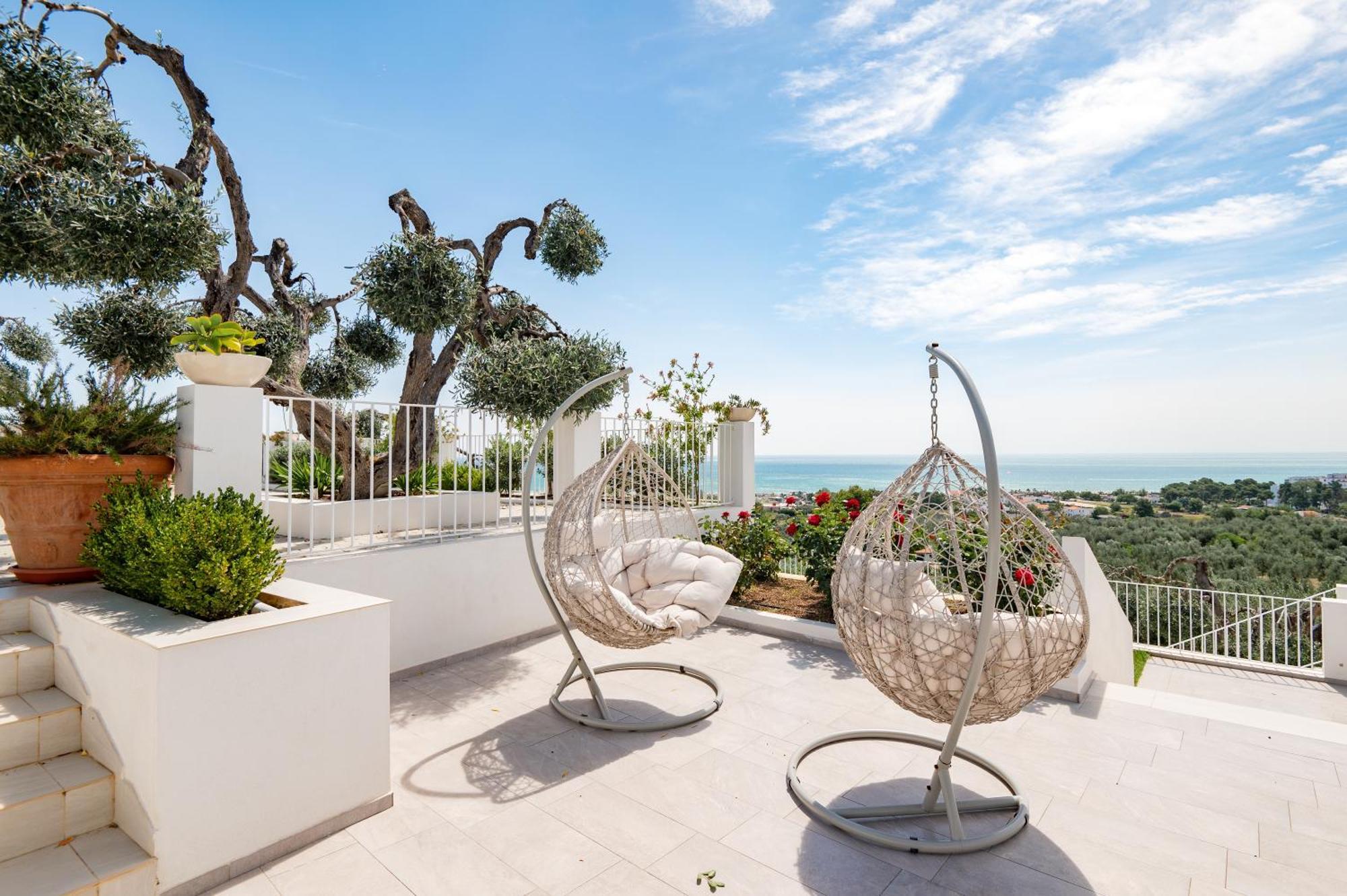 Casaragno Villa Vieste Bagian luar foto