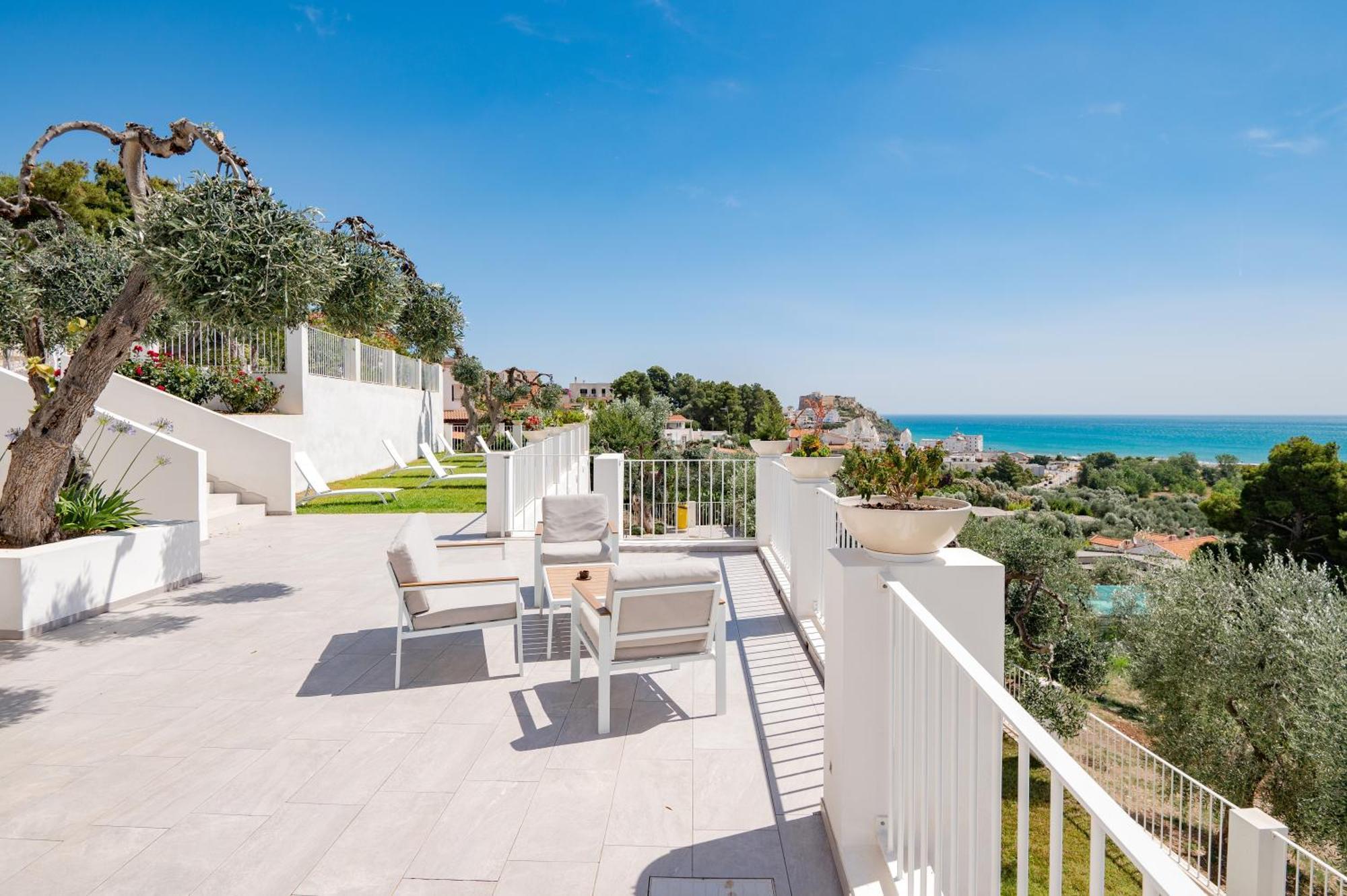 Casaragno Villa Vieste Bagian luar foto