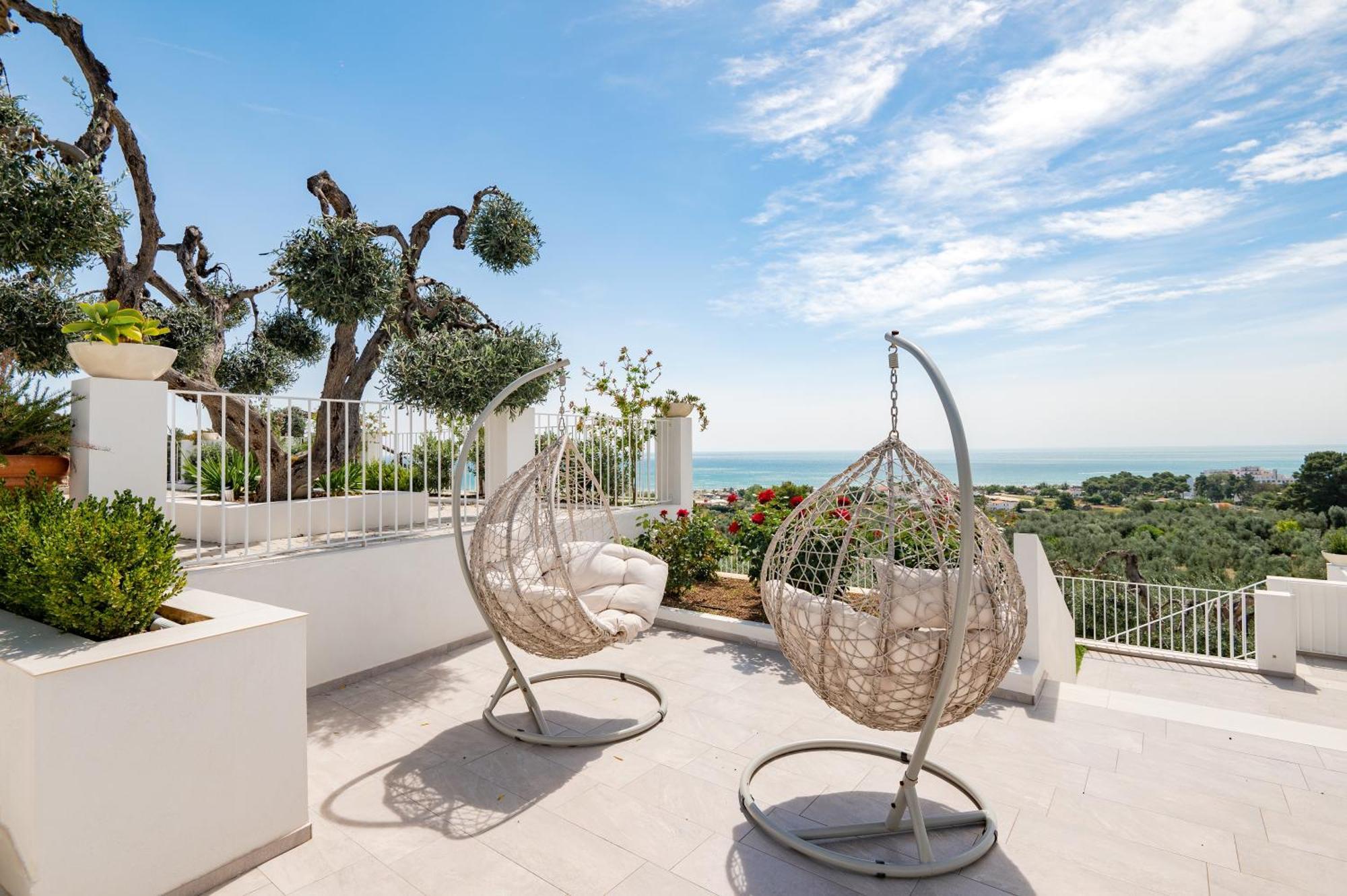 Casaragno Villa Vieste Bagian luar foto