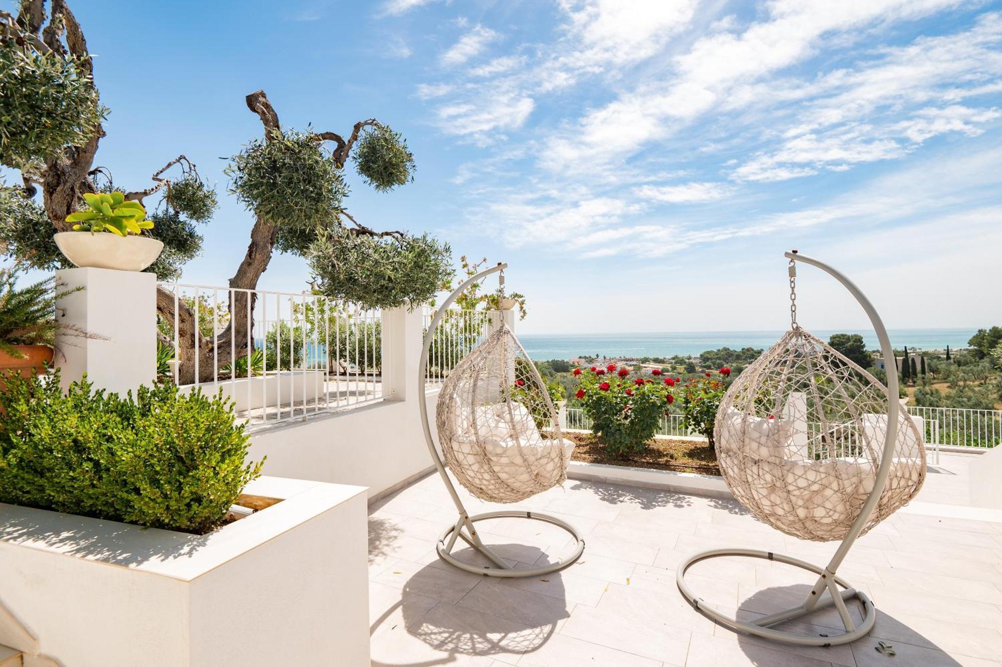 Casaragno Villa Vieste Bagian luar foto
