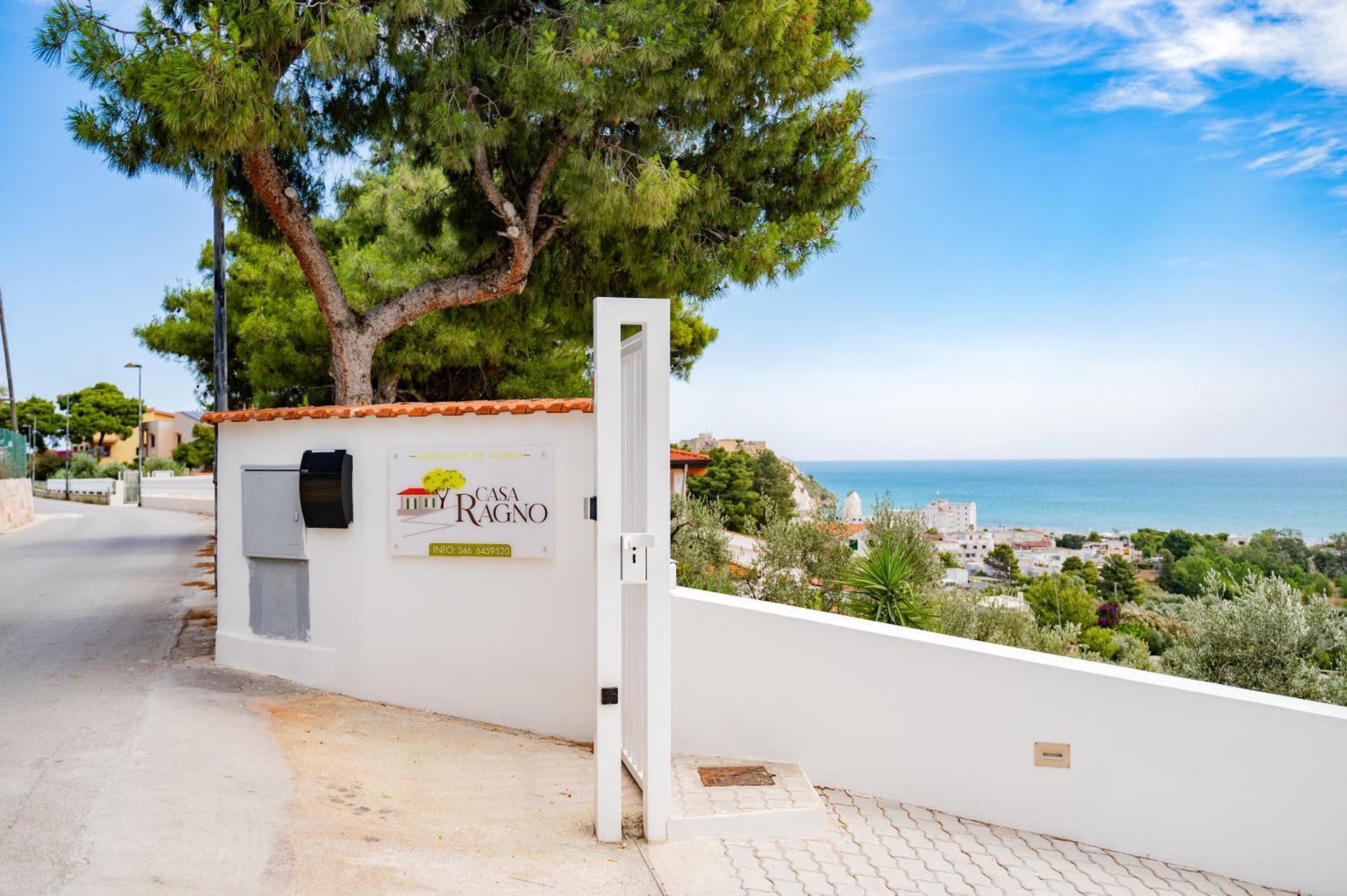 Casaragno Villa Vieste Bagian luar foto