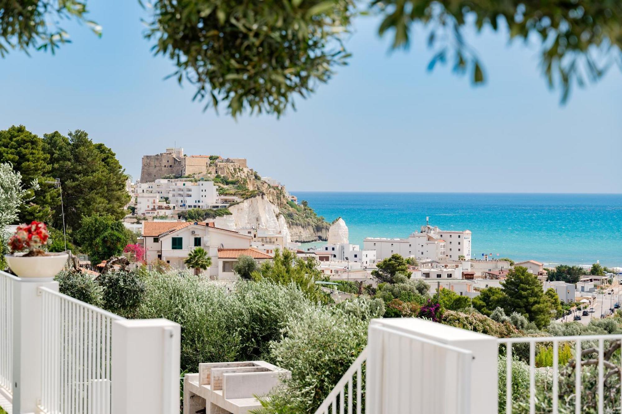 Casaragno Villa Vieste Bagian luar foto