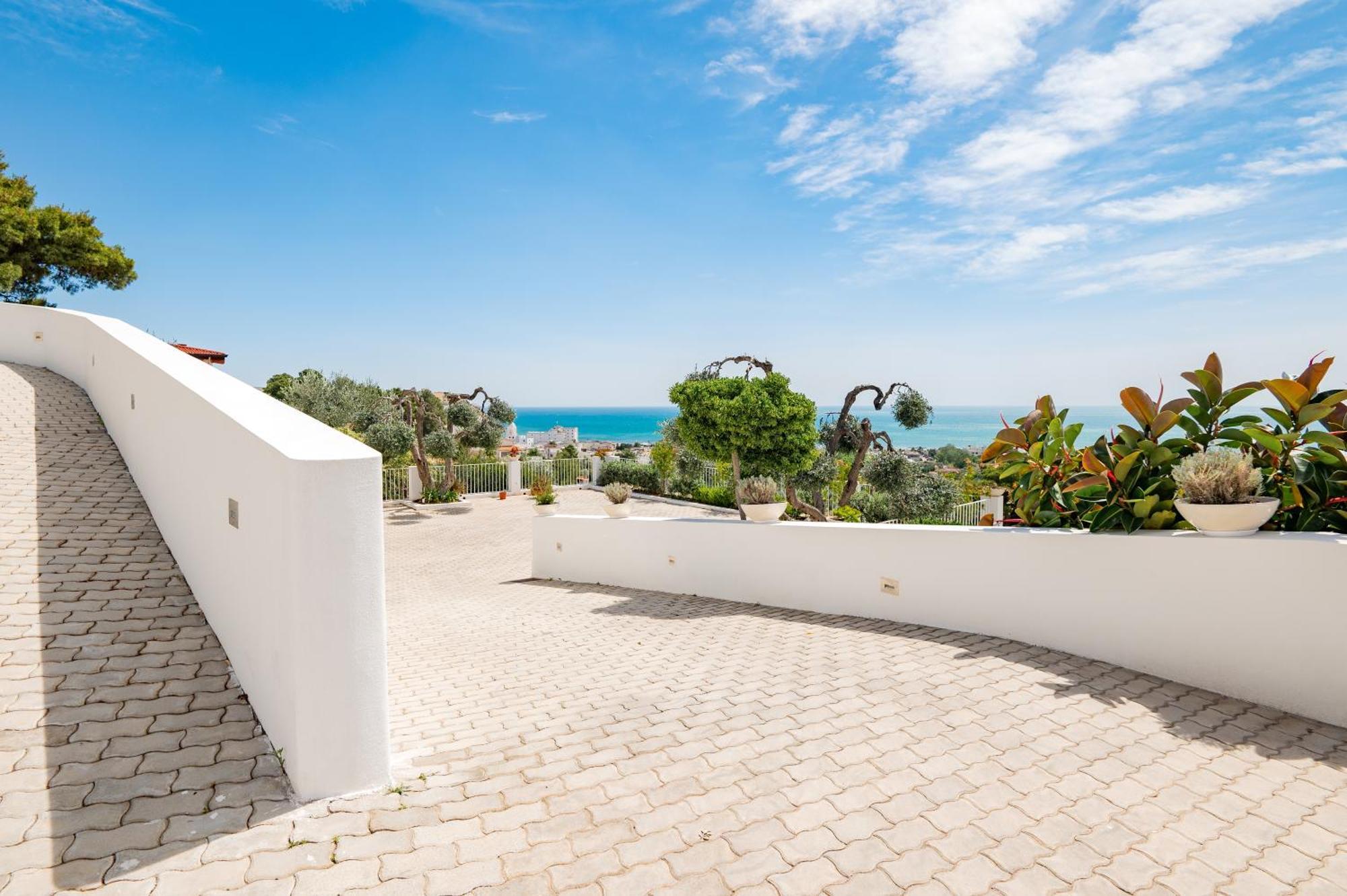 Casaragno Villa Vieste Bagian luar foto